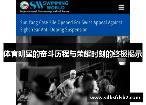 体育明星的奋斗历程与荣耀时刻的终极揭示